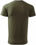 Férfi egyszerű póló, military