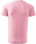 Férfi egyszerű póló, rózsaszín