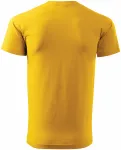 Férfi egyszerű póló, sárga