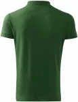 Férfi elegáns póló, üveg zöld