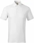 Férfi organikus pamut póló, fehér