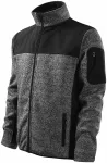 Férfi szabadidő kabát, knit gray