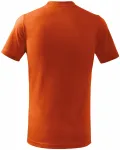 Gyermek egyszerű póló, narancssárga