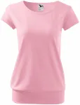 Női divatos póló, rózsaszín