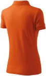 Női elegáns póló, narancssárga