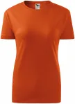 Női klasszikus póló, narancssárga