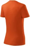 Női klasszikus póló, narancssárga