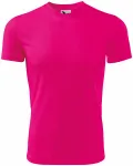 Sport póló gyerekeknek, neon rózsaszín