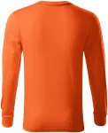 Tartós férfi hosszú ujjú póló, narancssárga