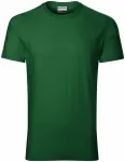 Tartós férfi póló, üveg zöld