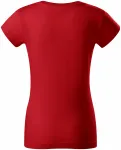 Tartós, nehézsúlyú női póló, piros
