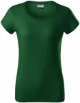 Tartós, nehézsúlyú női póló, üveg zöld