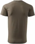 Unisex nagyobb súlyú póló, army