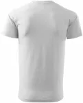 Unisex nagyobb súlyú póló, fehér
