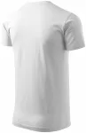 Unisex nagyobb súlyú póló, fehér
