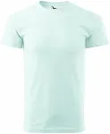Unisex nagyobb súlyú póló, jégzöld