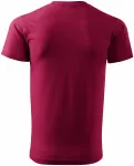Unisex nagyobb súlyú póló, marlboro vörös
