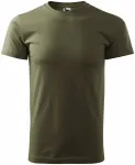 Unisex nagyobb súlyú póló, military