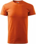 Unisex nagyobb súlyú póló, narancssárga