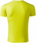 Unisex sport póló, neon sárga